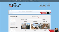 Desktop Screenshot of imoveisnalagoa.com